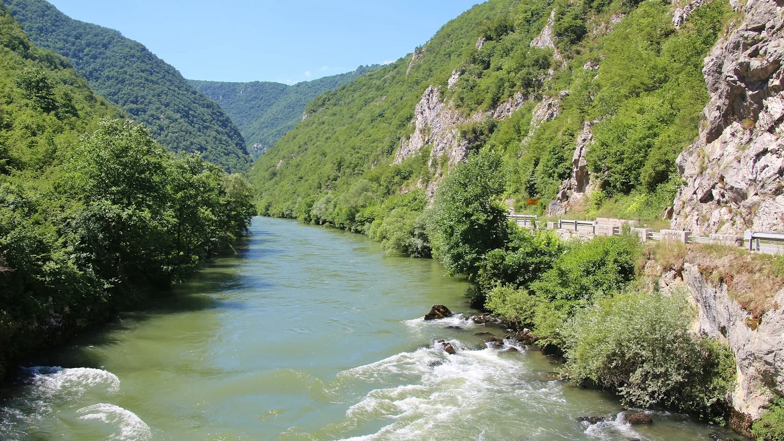 Foča : le centre du rafting