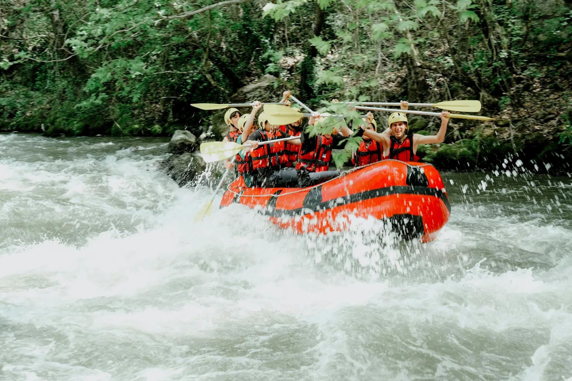 Les meilleures zones de rafting